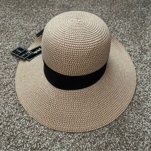 Magid Hats UPF 50+ Tan & Black Bow